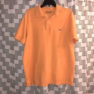Vineyard Vines Orange Polo! Size L! Gently Used!